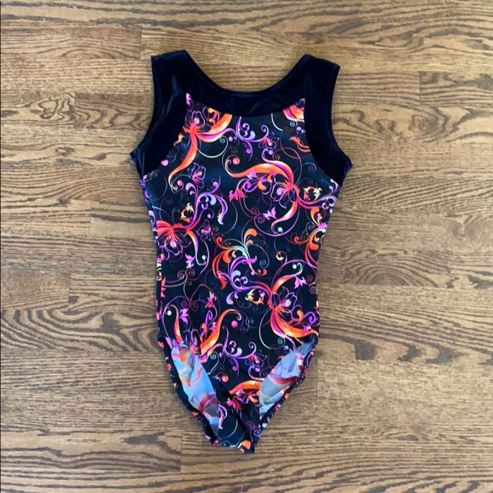 Rebeccas Mom gymnastics leotard